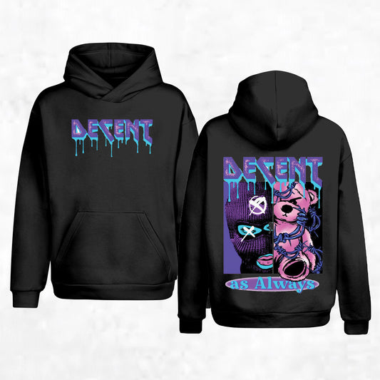 Decent As Always "Balaclava Teddy" Hoodie