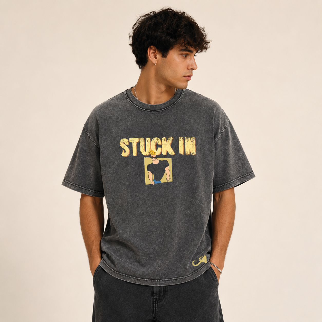 STUCK IN THE 90'S Oversized Tee