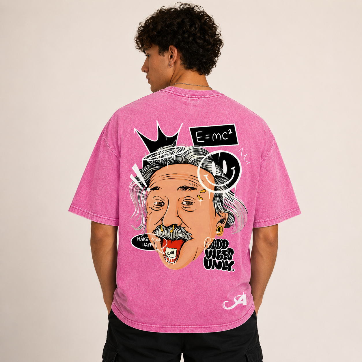 Einstein Good Vibes  Tee