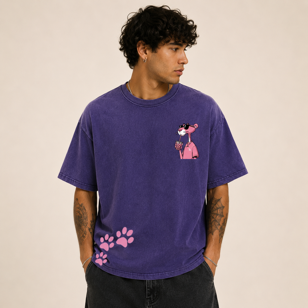 Pink Panther Oversized Tee