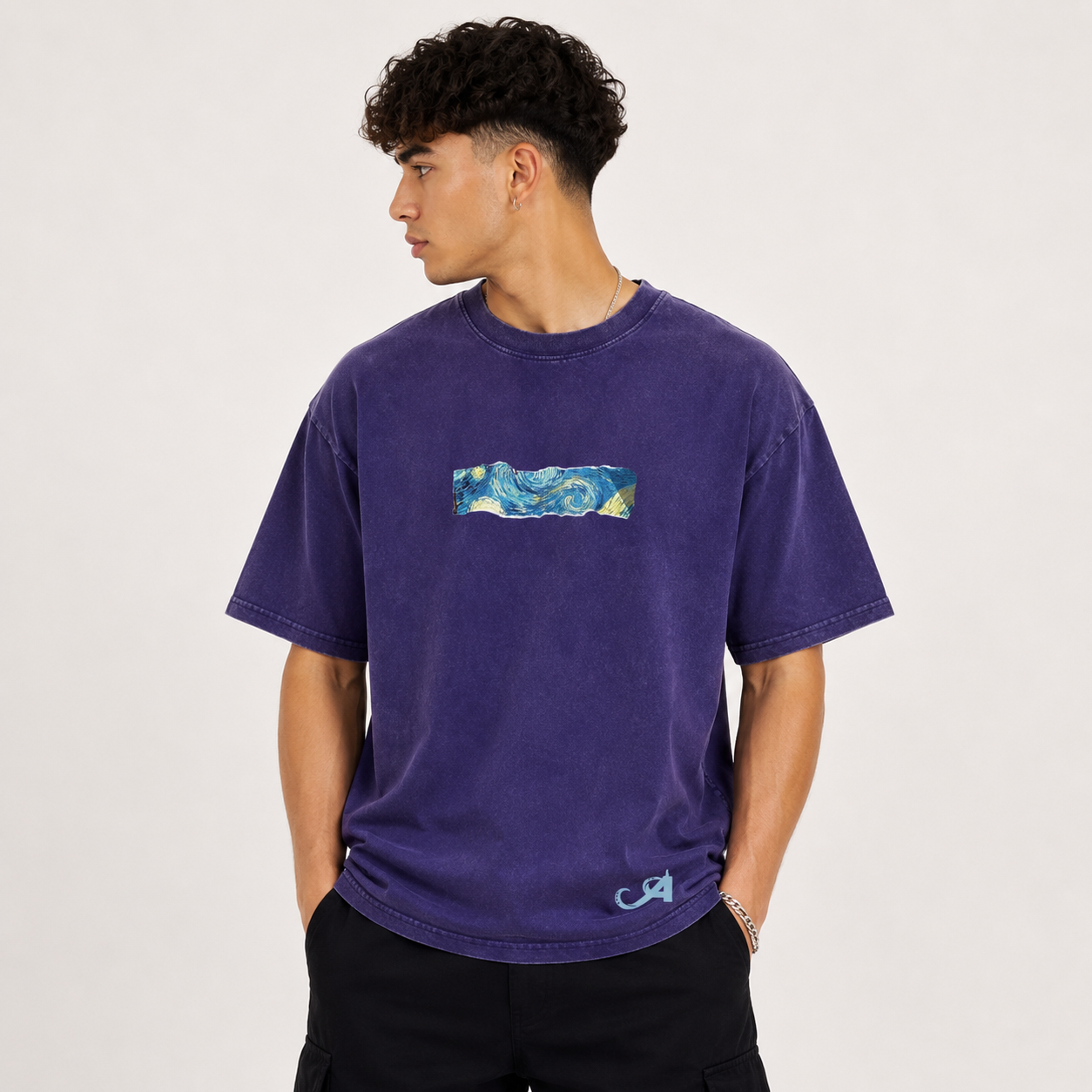 Starry David Tee