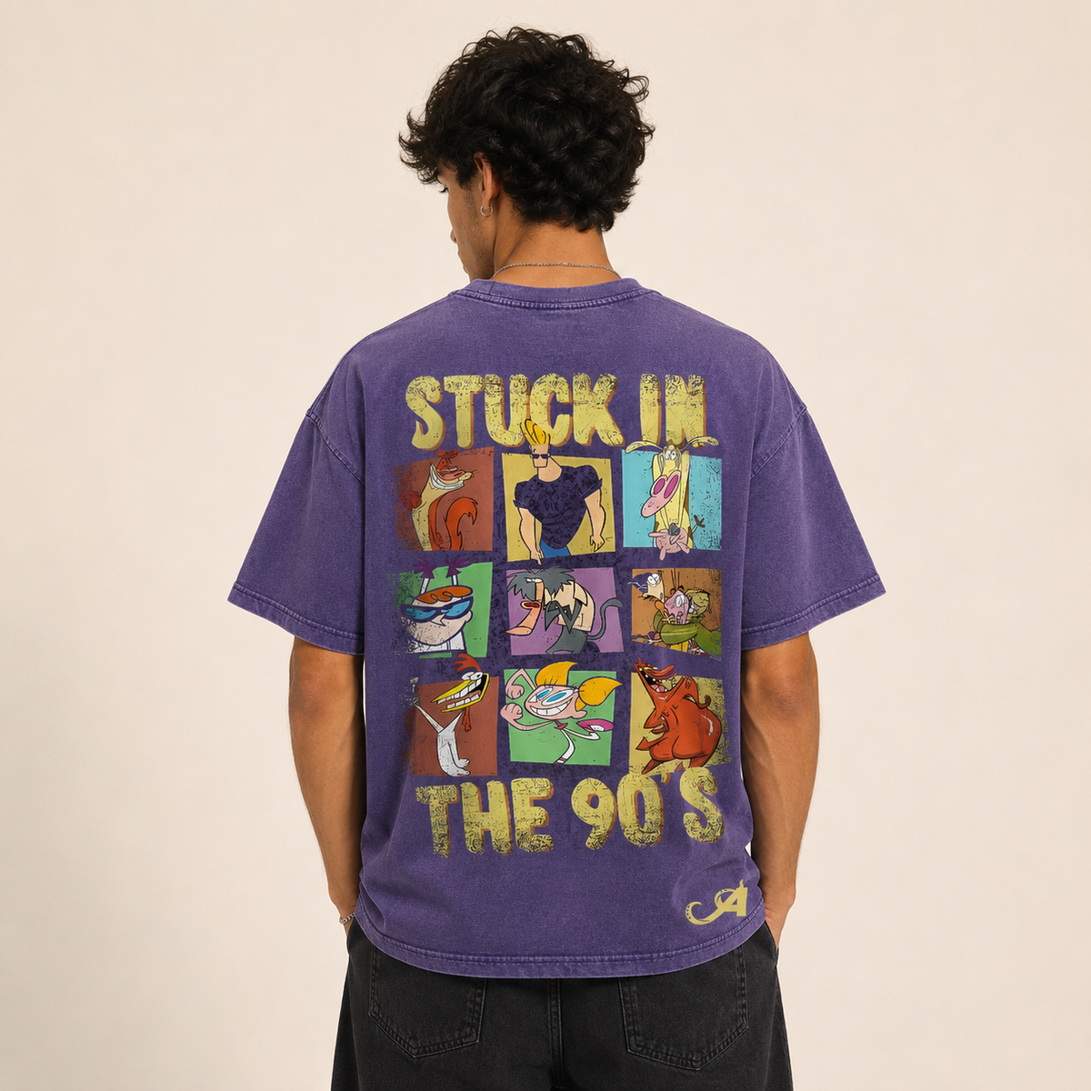 STUCK IN THE 90'S Oversized Tee