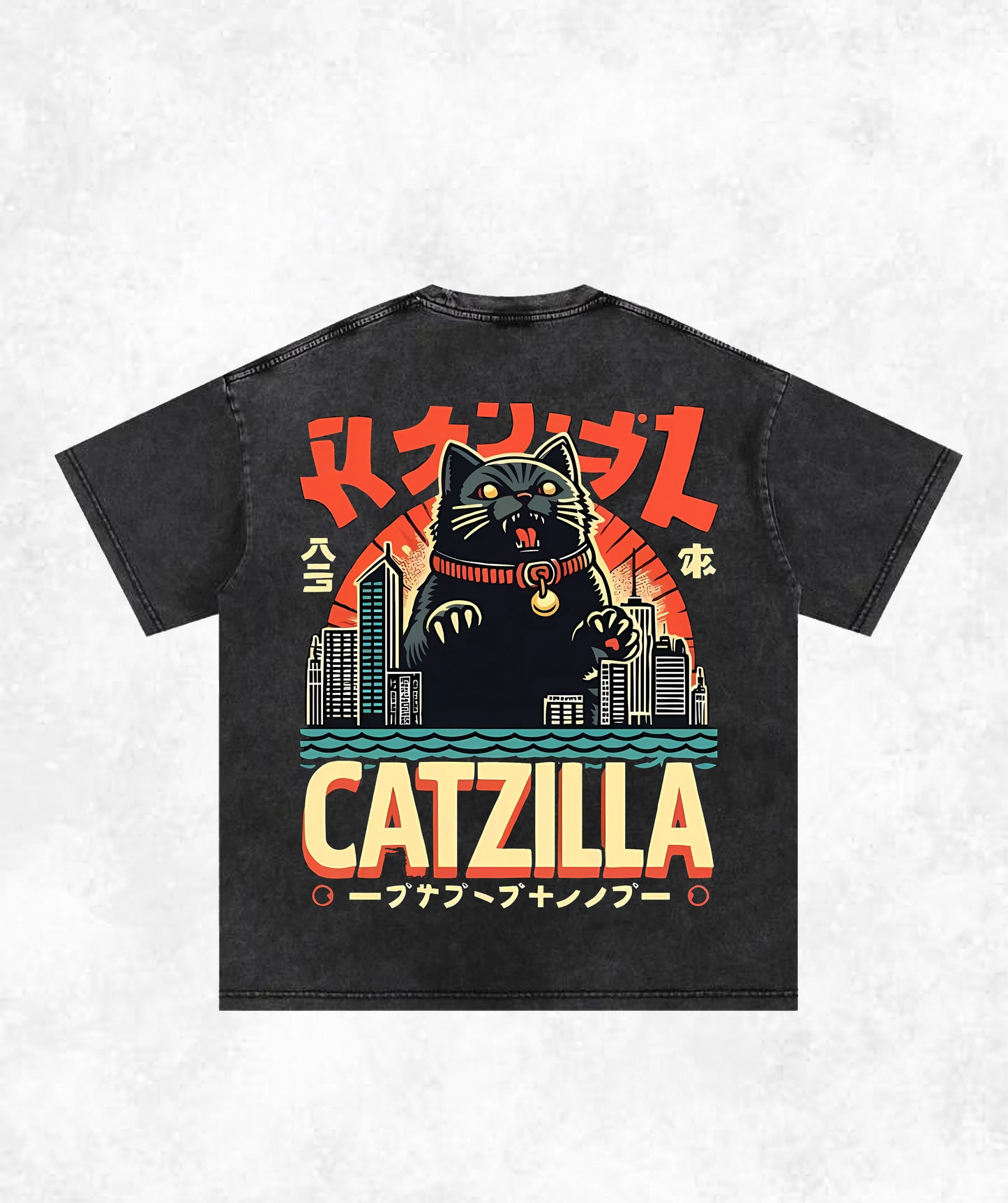 Catzilla" Japanese-Style
