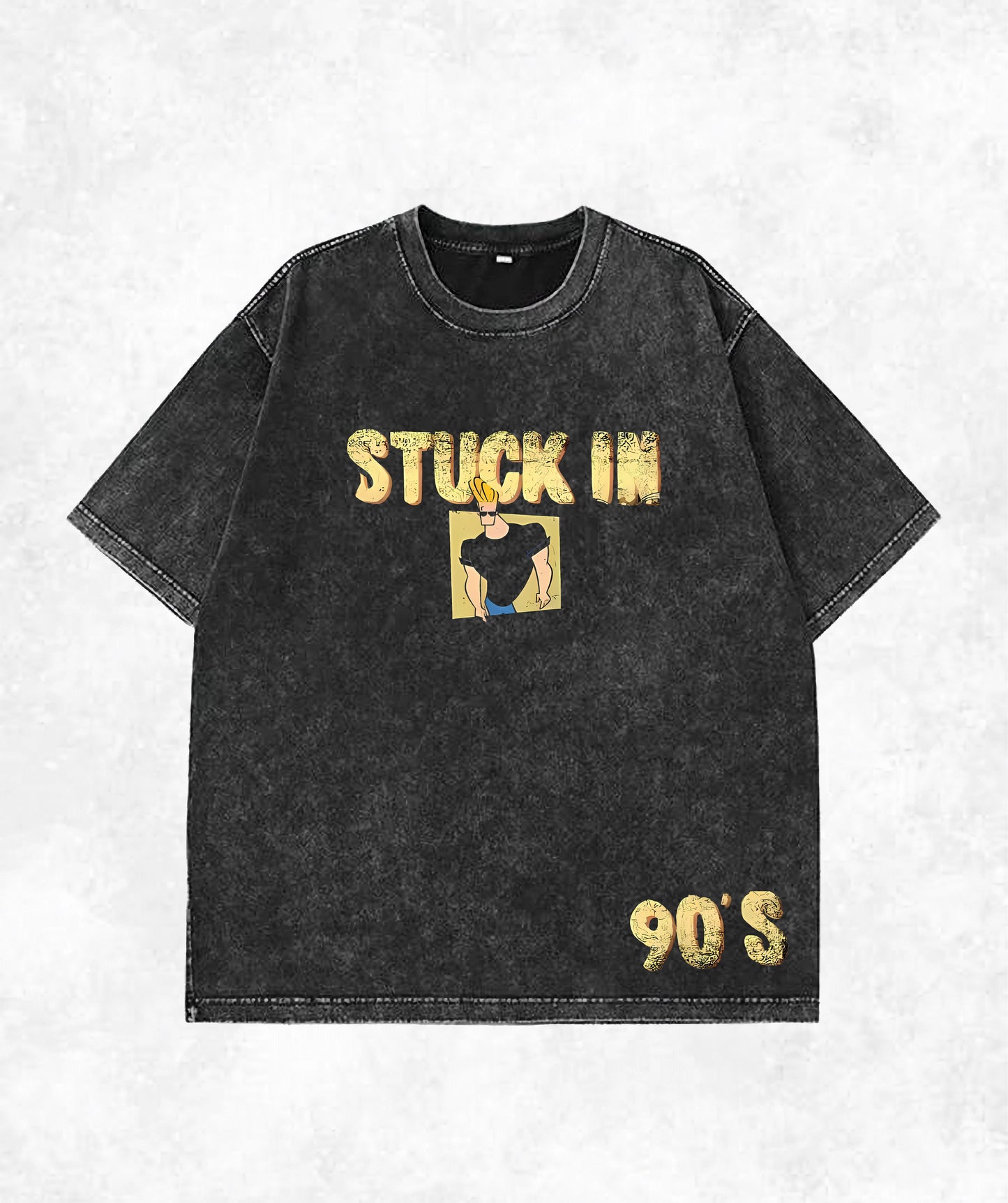 Stuck in the 90s Cartoon